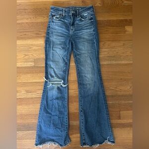 American Eagle Flare Stretch Jeans